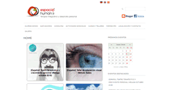 Desktop Screenshot of espaciohumanomalaga.com