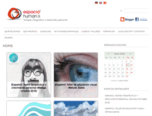 Tablet Screenshot of espaciohumanomalaga.com